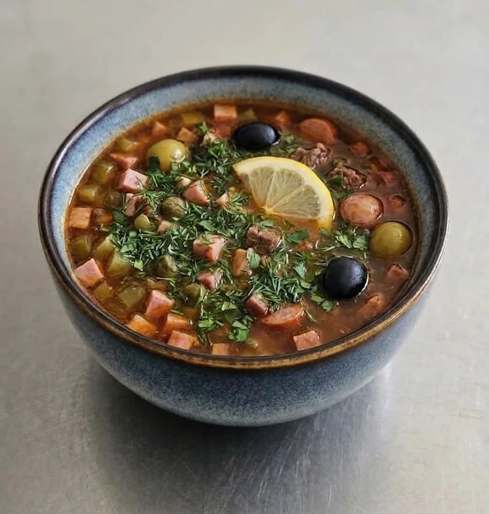 Солянка сборная \ Meaty pickle soup