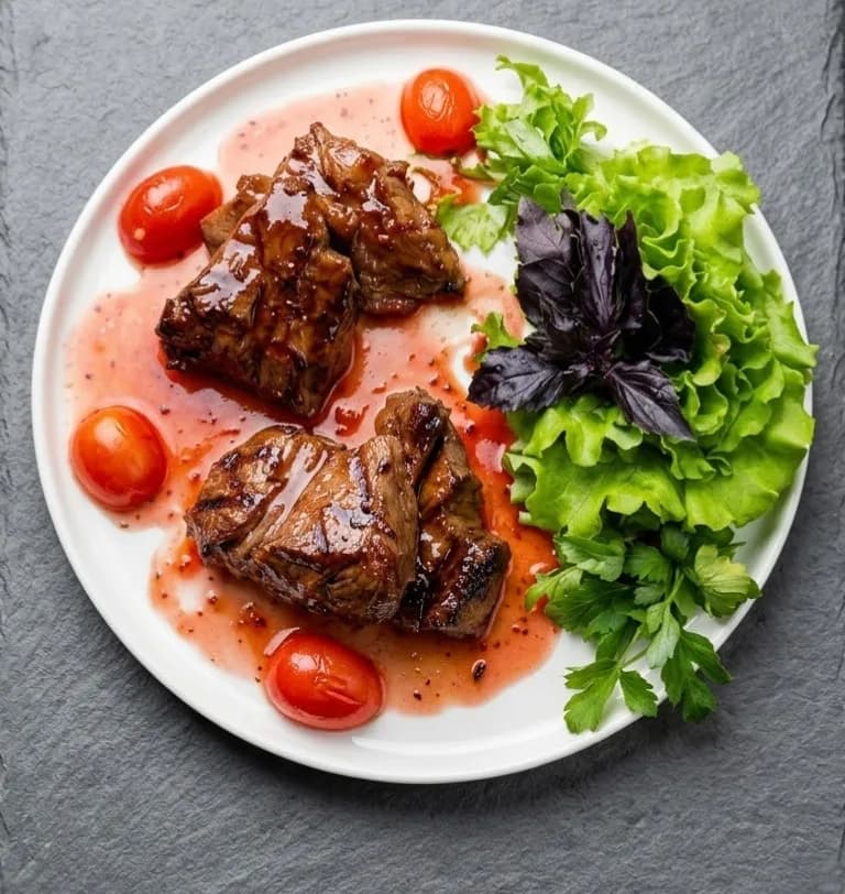 Стейк в винном соусе \ Drunken Steak