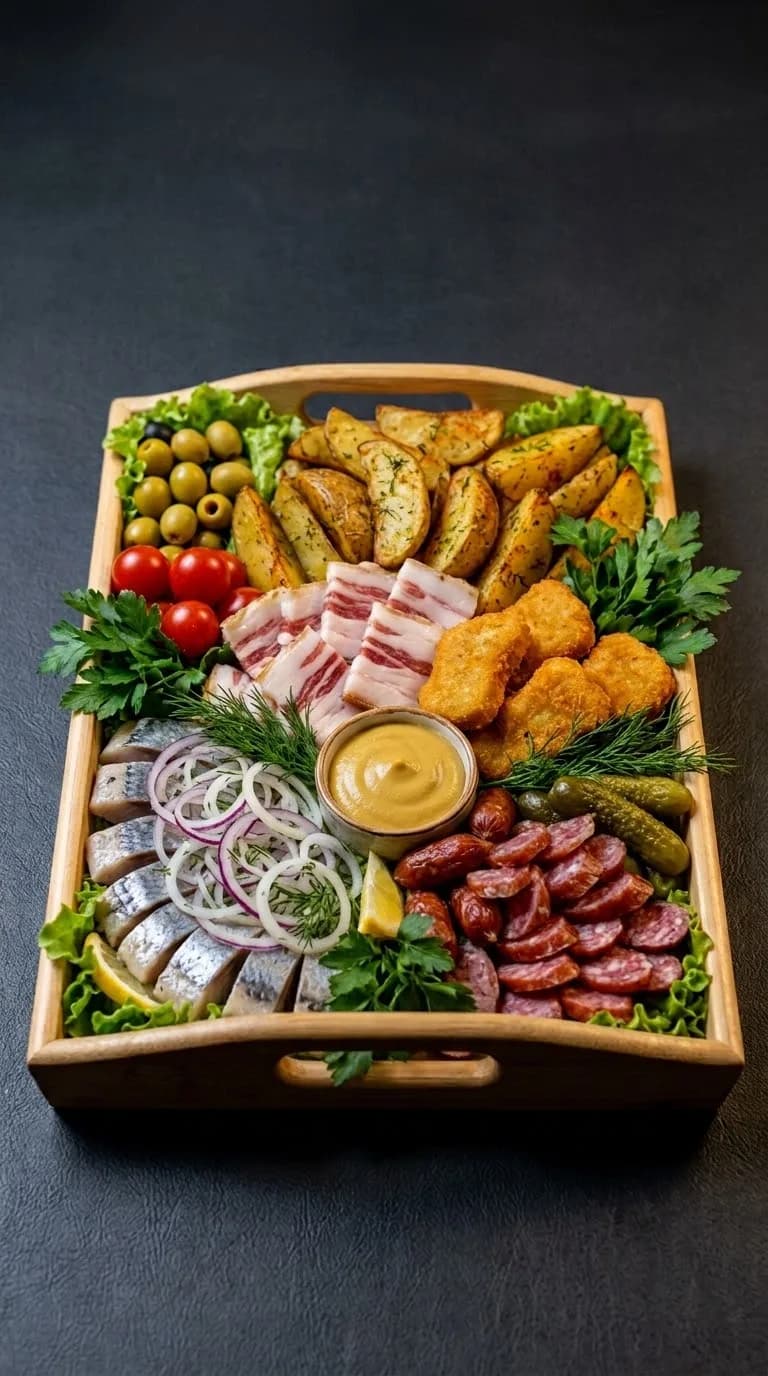 Закуска к Водочке \ Pub grub with Vodka