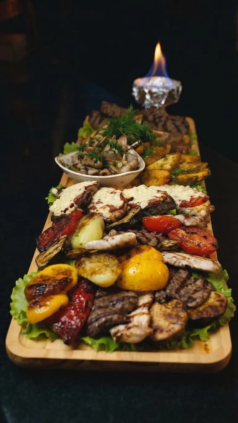 Мясное горячее ассорти \ The Carnivore Special